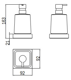 Spandisapone Divo Inda A2012Z dimensioni