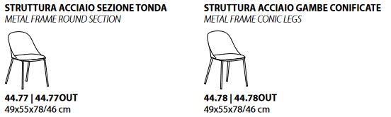 Sam Chair Dimensions Ingenia Casa Bontempi