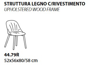 Sam Chair Ingenia Casa Bontempi 44.79