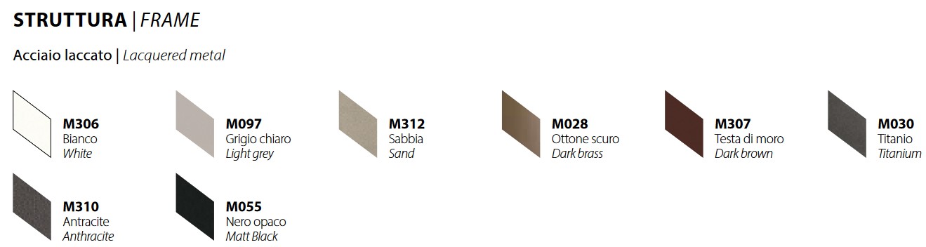 Spirit Ingenia Casa Bontempi Chair Finishes