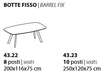 Sedia Spirit Ingenia Casa Bontempi dimensioni