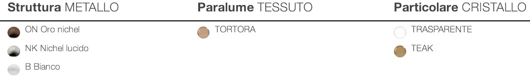 Amelie Opera Italamp Table Lamp Finishes