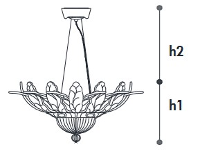 Lampada-50-Opera-Italamp-a-sospensione-dimensioni
