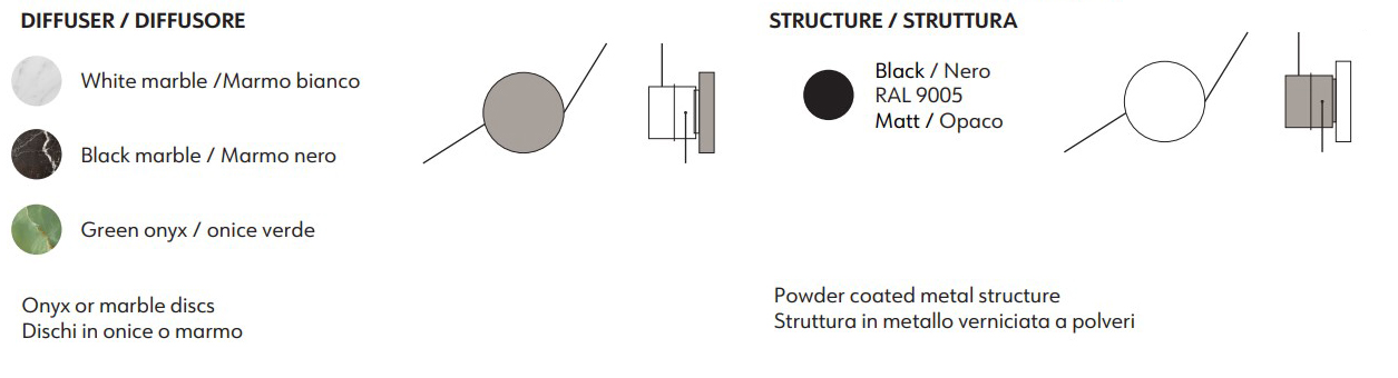 azou-KDLN Kundalini-lamp-finishes