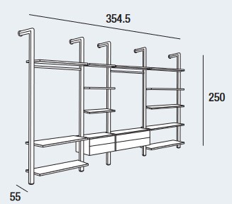 Libreria-Natasha-La-Primavera-dimensioni