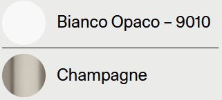 Finishes of the Aile Lodes Wall Lamp