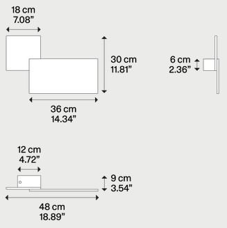 Measurements of Puzzle Outdoor Lodes Lamp