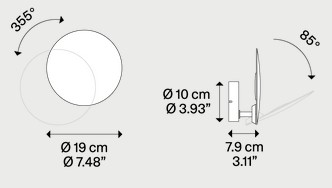 Measurements of Puzzle Outdoor Lodes Lamp