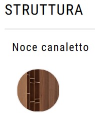 Random Wood MDF Italia Bookcase finis