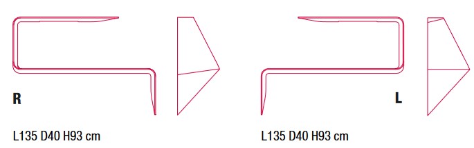 Mamba MDF Italia Shelf sizes
