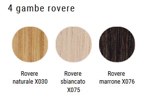 Aiku MDF Italia 4 Wooden Legs Chair finish