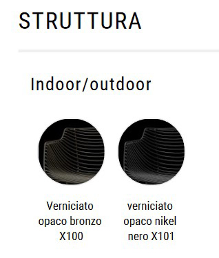 Flow Filo MDF Italia Chair finish