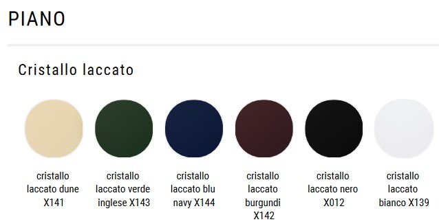 Offset MDF Italia Table Indoor finish