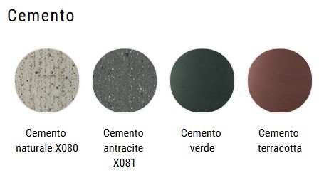 Rock MDF Italia Oval Table finish