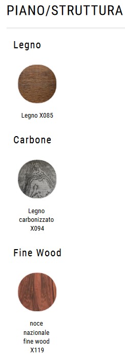 Tense Material Legno MDF Italia Coffee Table finish