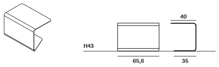 Cosy MDF Italia Coffee Table sizes