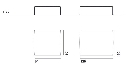 La Table Basse MDF Italia Coffee Table sizes