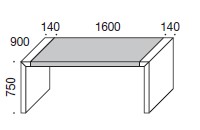 KyoLight-Martex-desk-dimensions
