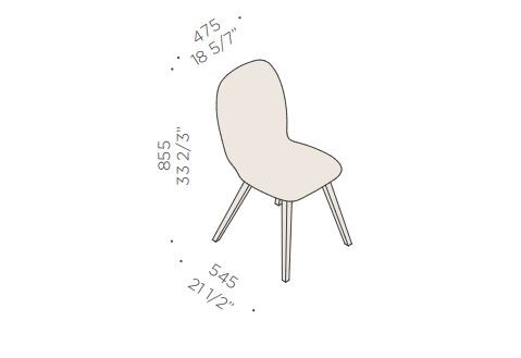 nucleo-martex-CHAIR-dimensions