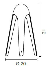 table-lam-cyborg-martinelli-luce-dimensions
