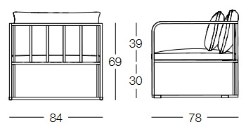 Armchair Cruise Memedesign Dimensions