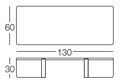 Dimensions of the Inn Memedesign Coffee Table