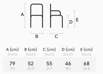 chair-calla-P M-X-TS-midj-dimensions