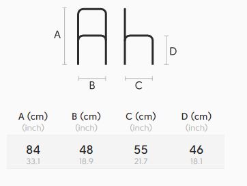 chair-clover-slrts-midj-dimesions