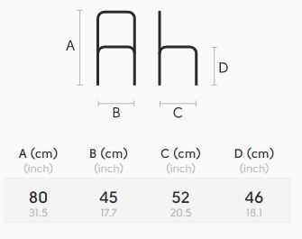 chair-Joe-Midj-S-M-LG-dimensions