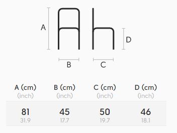 chair-nene-Midj-S-L-dimensions