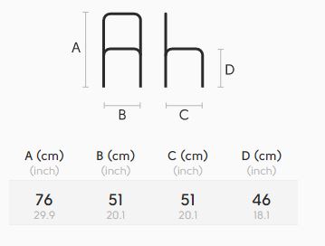 chair-Slim-Midj-S-M-CU-dimensions