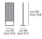 separé-Sunrise-Midj-H-190-dimensions