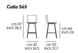 stool-Calla-Midj-S65-M-TS-dimensions