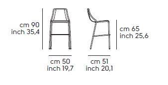 stool-Ola-Midj-H65-M-dimensions