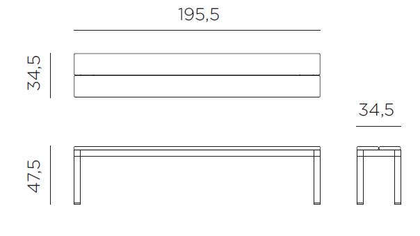 rioalu-nardi-bench-dimensions