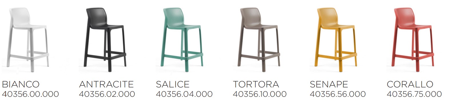 net stool mini nardi finishes