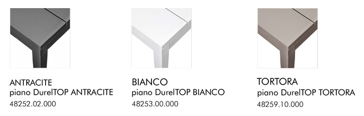 Rio Extensible Table Nardi colors
