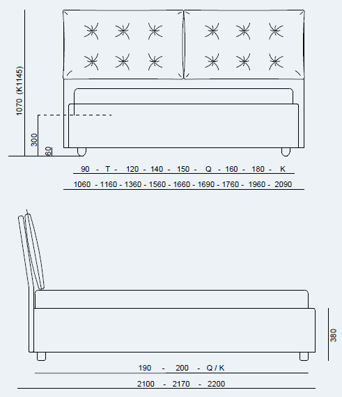 bed-VeraAdvanceX-Noctis-dimensions