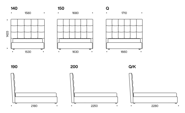 Letto-Noctis-Leonte-Matrimoniale-dimensioni
