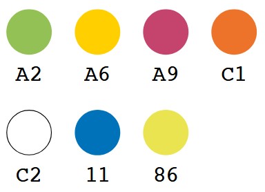 Coccodrillo Plust decorative accessory finishes