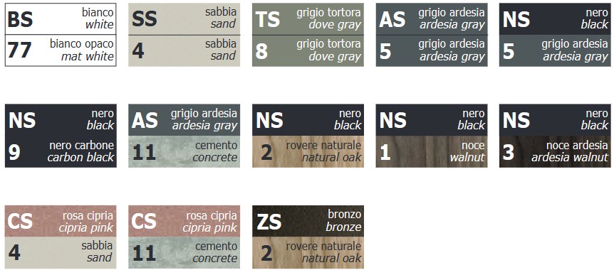 Hermes 0/441 Pezzani Console Table - Finishes