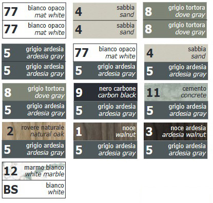Leonardo Console Table Pezzani Colors