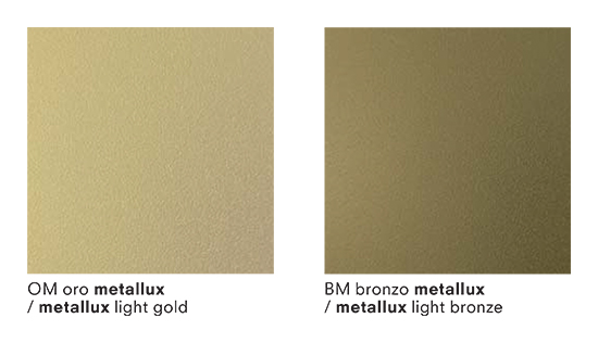 Pezzani steel finishes