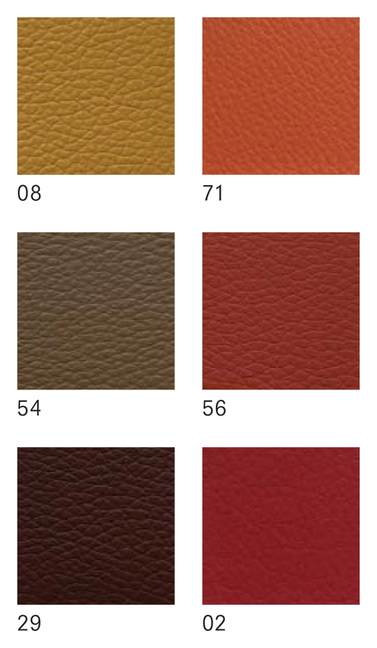 Pezzani faux-leather finishes Pezzani faux-leather finishes