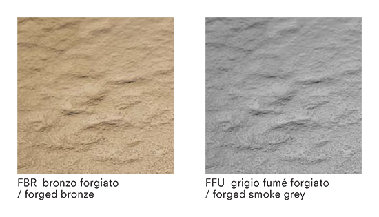 Pezzani glass finishes