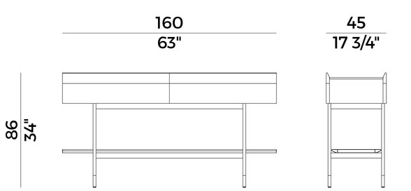 Arial Potocco Console sizes