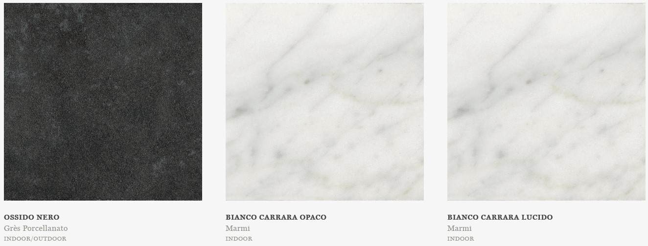 Pipe Potocco fixed table finish