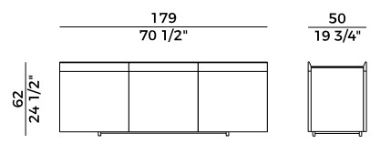 Avant Potocco Sideboard SIZES