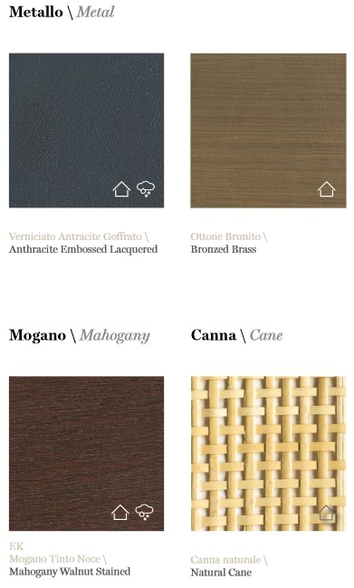 Loom Potocco Indoor Sofa finish