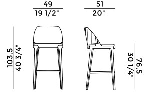 Velis W Potocco stool sizes